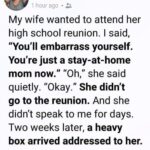 When Anna Mentioned Her High School Reunion